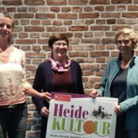 Heide Kultour Vorstand von links nach rechts Sara Heinrich Katharina Ortleb Gabi Eiberg