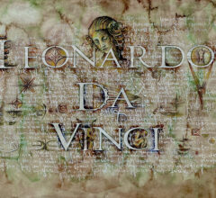 Leonardo Da Vinci Aquarell Gouache 40 x 60 cm Sara Heinrich
